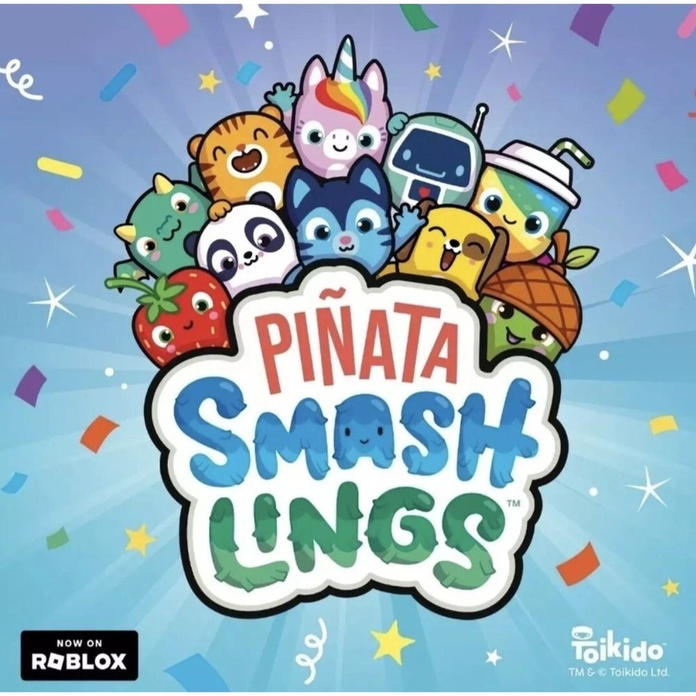 Pinata Smashlings Rainbow Pods ROBLOX Series 1 SET Of 3 Unused Codes NEW - Picture 3 of 8